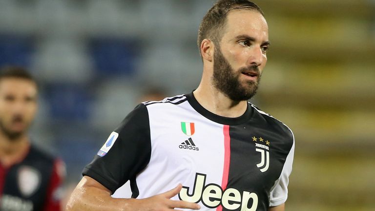 Gonzalo Higuain was unable to find the net for Juventus
