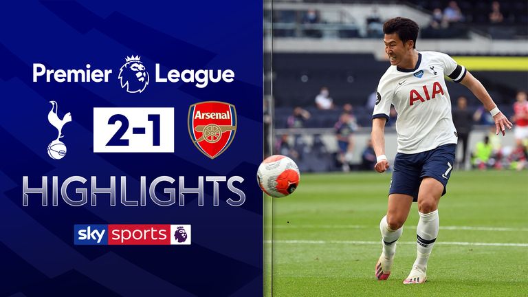 Tottenham v Arsenal highlights

