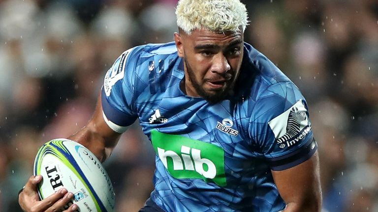 Hoskins Sotutu has impressed for the Blues in Super Rugby