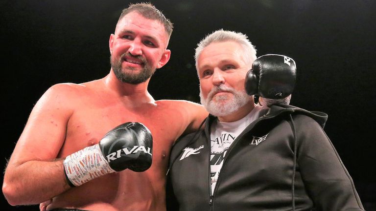 Hughie Fury and Peter Fury have been holding talks about David Allen fight