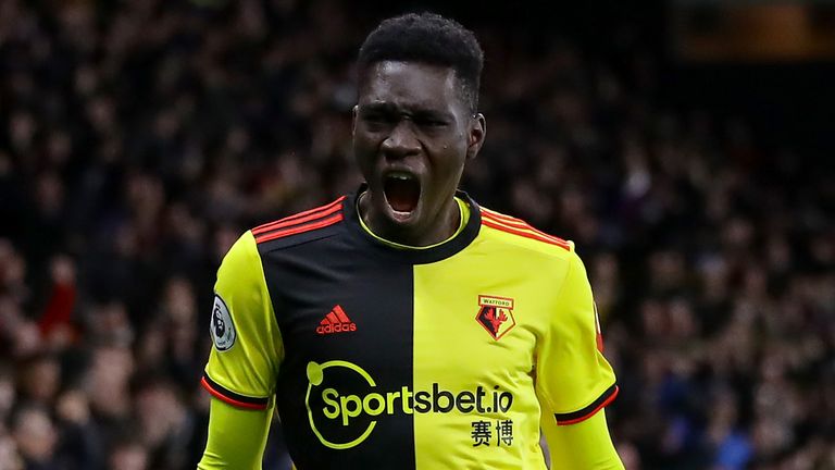 Ismaila Sarr has enjoyed a fine opening season at Watford - and could play a major part in keeping the Hornets in the Premier League.