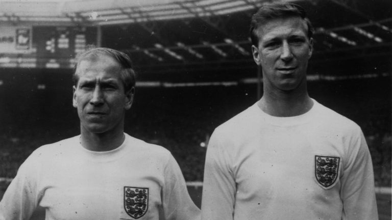 Bobby Charlton and Jack Charlton