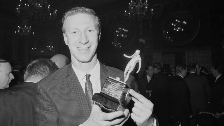 Charlton was named the Football Writers’ Association Footballer of the Year in 1967