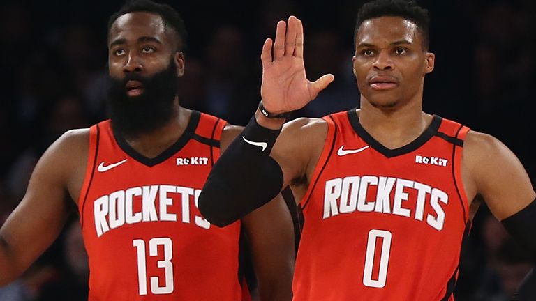 Houston Rockets stars James Harden and Russell Westbrook miss Florida  practice, NBA News