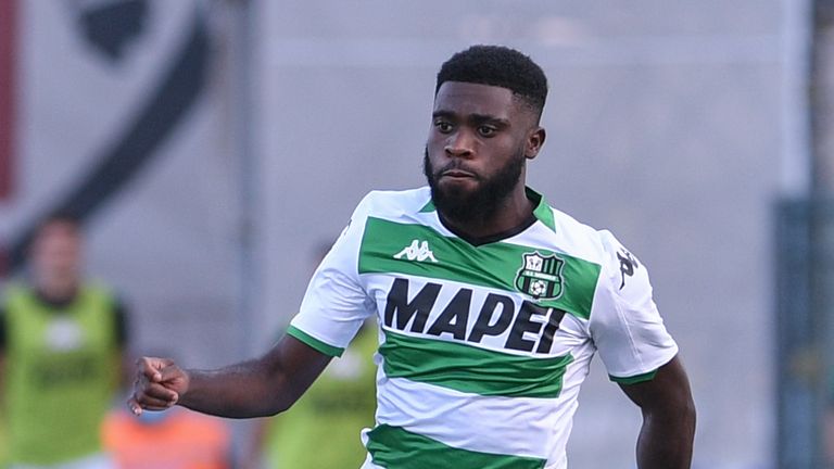 Sassuolo's Jeremie Boga