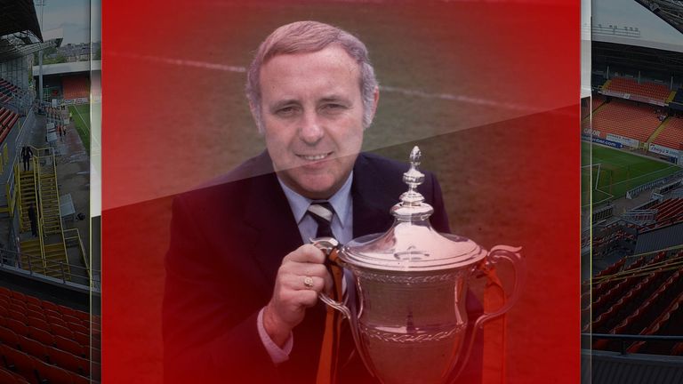 Legendary Dundee United manager Jim McLean