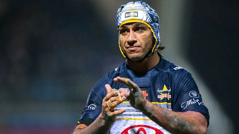 Johnathan Thurston captured the imagination of the British rugby league fans when he played in the World Club Challenge at Headingley in 2016