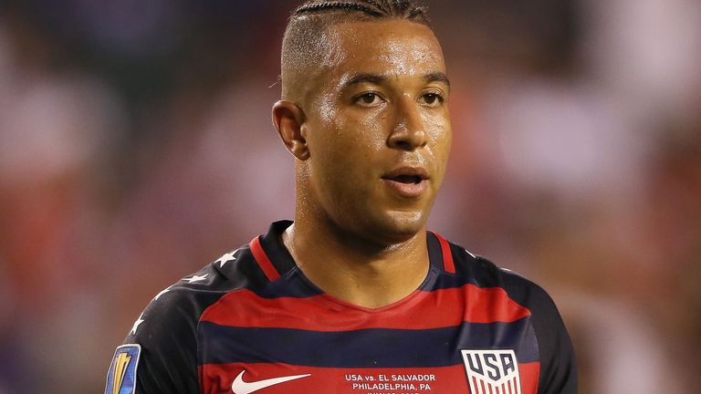 Justin Morrow of United States of America during the 2017 CONCACAF Gold Cup Quarter Final match between United States of America and El Salvador at Lincoln Financial Field on July 19, 2017