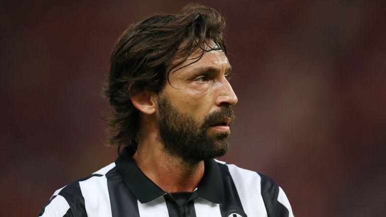 BERLIN, GERMANY - JUNE 06:  Andrea Pirlo of Juventus looks on during the UEFA Champions League Final between Barcelona and Juventus at Olympiastadion on June 6, 2015 in Berlin, Germany. (Photo by Ian MacNicol/Getty Images) *** Local Caption *** Andrea Pirlo