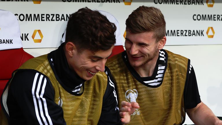 Germany team-mates Kai Havertz and Timo Werner could both start next season at Chelsea