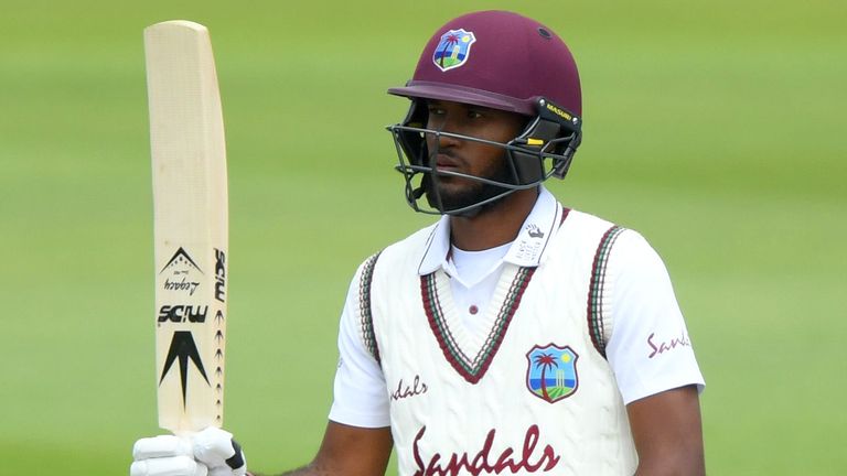 Kraigg Brathwaite, West Indies, Test half-century vs England at Ageas Bowl