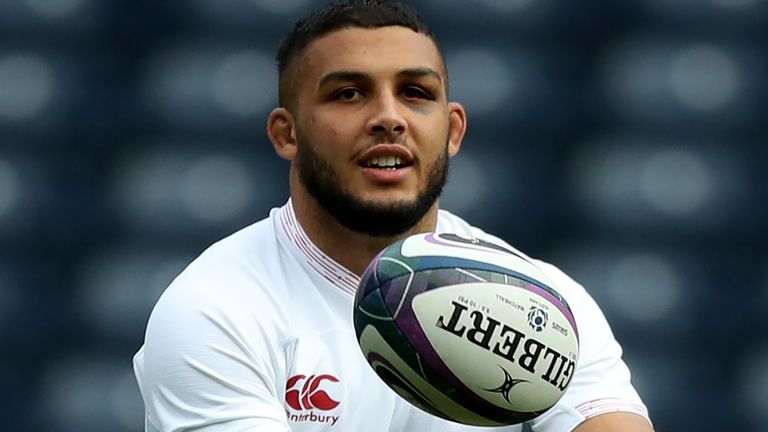 England back row Lewis Ludlam