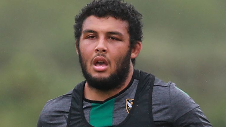 Lewis Ludlam has returned to training with Northampton ahead of the Premiership's scheduled restart in August