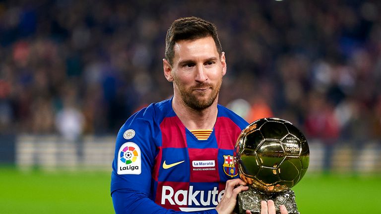 Lionel Messi won his sixth Ballon d'Or in 2019