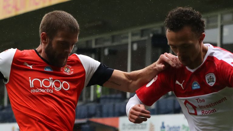 Luton and Barnsley remain in the Championship relegation zone after the draw at Kenilworth Road