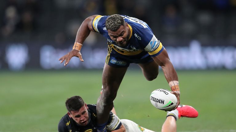 Maika Sivo was a try-scoring machine for the Eels
