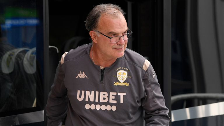 Leeds United manager Marcelo Bielsa ahead of their Sky Bet Championship game with Barnsley