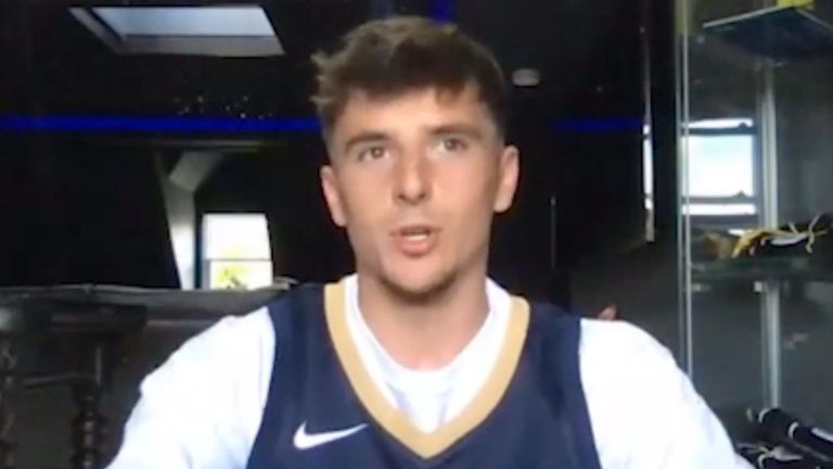 Mason Mount gives his thoughts on the NBA restart and what NBA players can expect playing in front of no fans