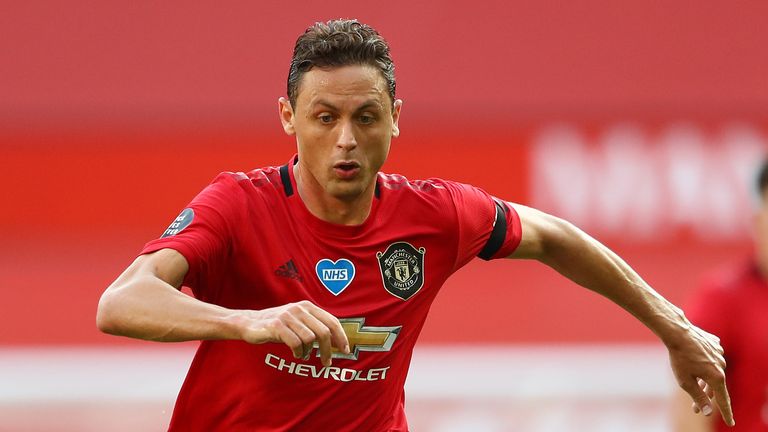 Nemanja Matic has started each of Manchester United&#39;s last three league games