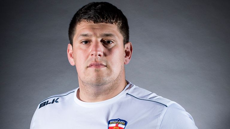 Picture by Allan McKenzie/SWpix.com - 29/06/16 - Rugby League - England Rugby League Academy Headshots - Challenge4Change, Manchester, England - Matthew Peet.