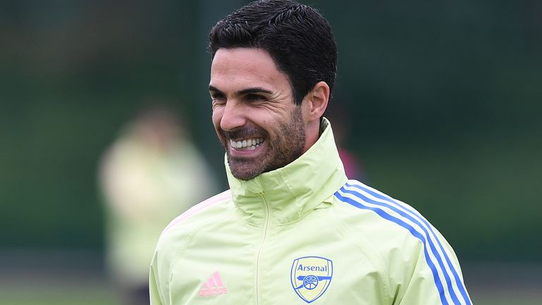 Arsenal head coach Mikel Arteta