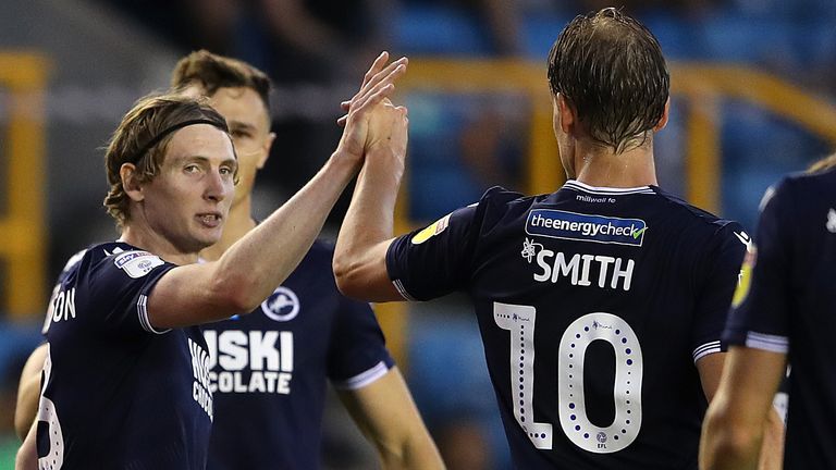 Millwall beat Huddersfield 4-1 on the final day of the Championship season.