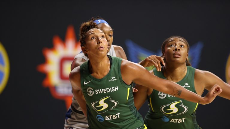 Minnesota Lynx and the Seattle Storm.