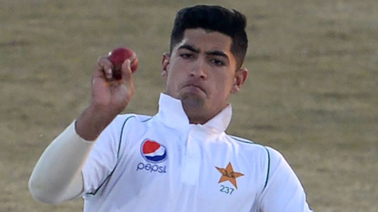 Naseem Shah is the youngest man to take a Test hat-trick, doing so against Bangladesh aged just 16