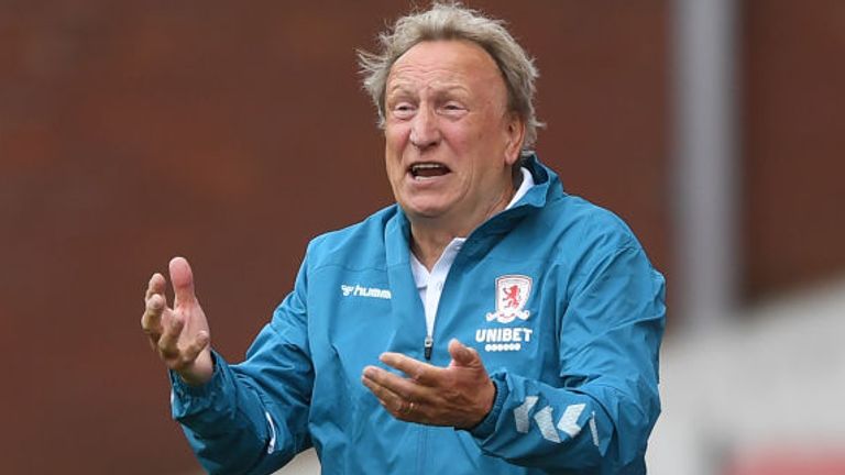 Neil Warnock took over as Middlesbrough manager last month