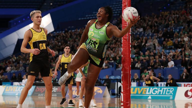 West Coast Fever faced the the WA All-Stars mixed team at RAC Arena, and lost by one goal 59-60. 