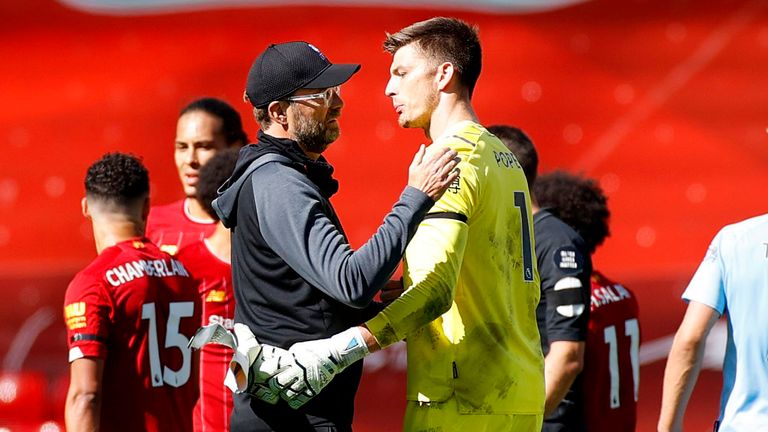 Klopp praises Nick Pope for his outstanding contribution to Burnley&#39;s point