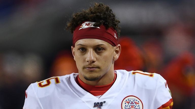 Mahomes sat behind Alex Smith in his rookie year before bursting onto the scene in 2018