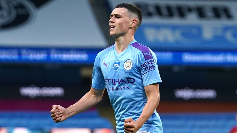 Phil Foden scored City&#39;s third