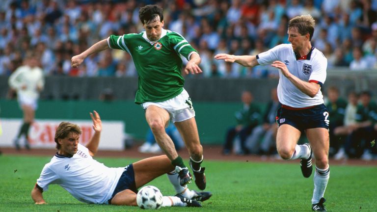 Republic of Ireland beat England at Euro '88