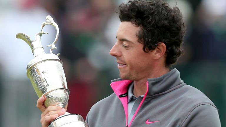 Rory McIlroy won The Open in 2014