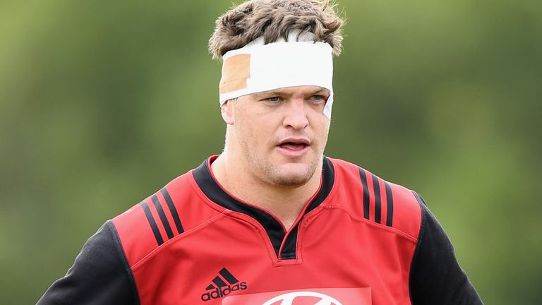Crusaders captain Scott Barrett