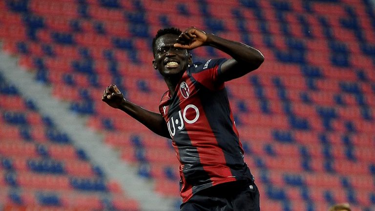 Musa Barrow's goal denied Napoli victory