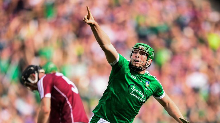 Dowling celebrates his goal during the 2018 All-Ireland final