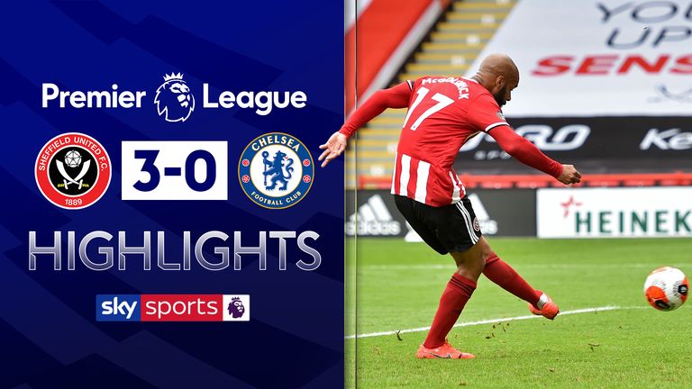 Sheffield United v Chelsea highlights