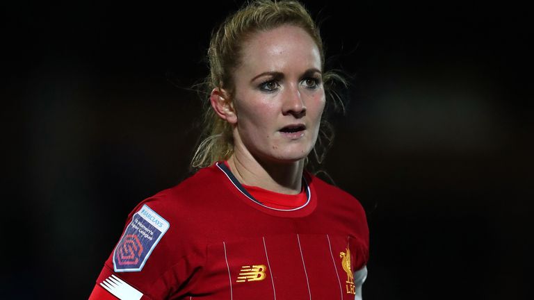 Liverpool Women captain Sophie Bradley-Auckland