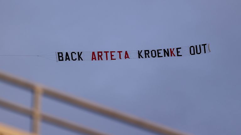 Stan Kroenke banner