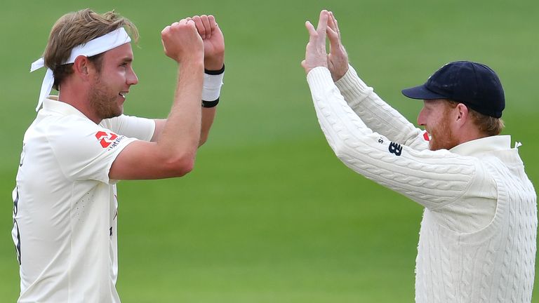 Stuart Broad and Ben Stokes