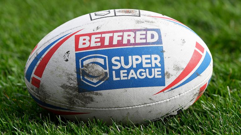 Rhino Rugby Betfred super League 2017/18 replica ufficiale Rugby League Ball 
