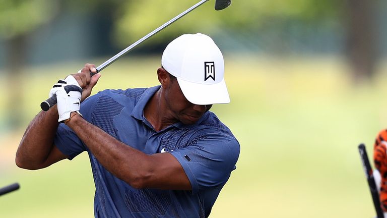 Pga Championship Tiger Woods Feeling Good Ahead Of First Major Since The Open Golf News Sky Sports