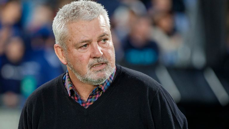 Chiefs Head Coach Warren Gatland after the round 7 Super Rugby Aotearoa match between the Blues and the Chiefs at Eden Park on July 26, 2020 in Auckland, New Zealand