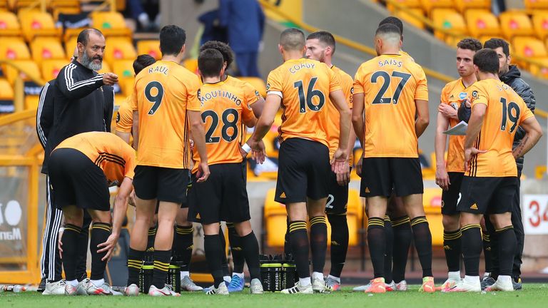 Wolves won all three games in June following the Premier League restart