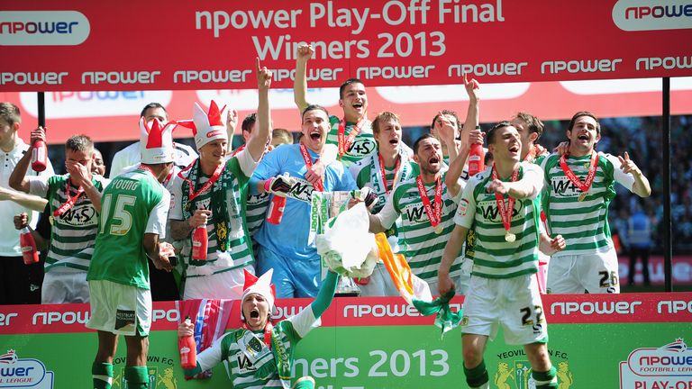 Brentford were beaten 2-1 by Yeovil in the League One play-off final in 2013