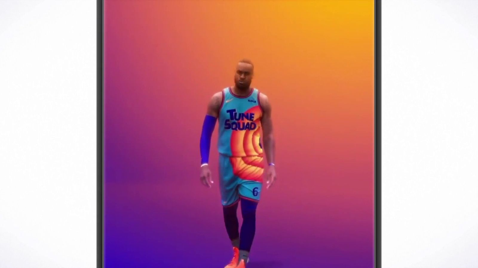 lebron space jam jersey