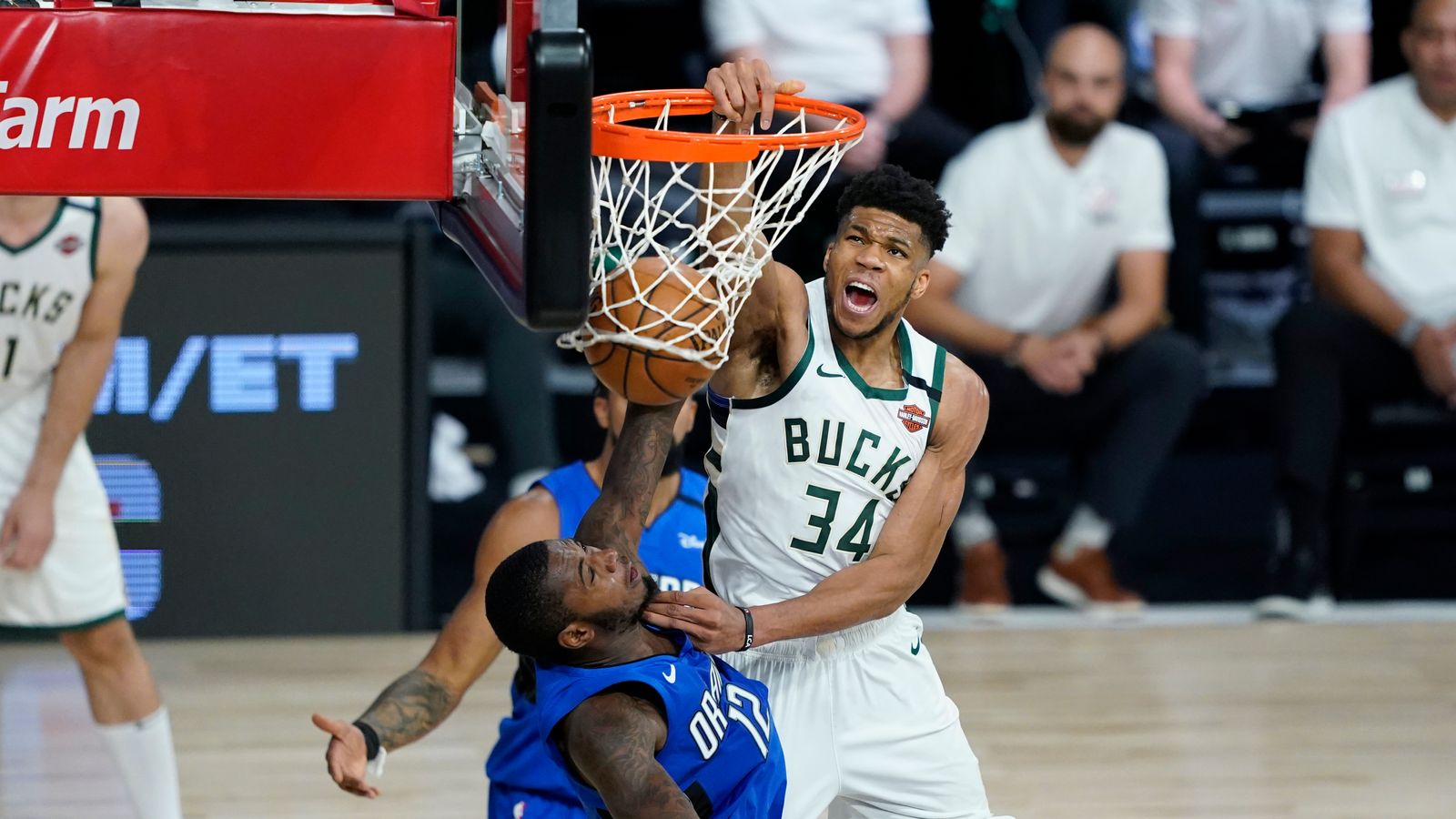 Giannis Spins, Throws Down Thunderous Dunk | NBA News | Sky Sports