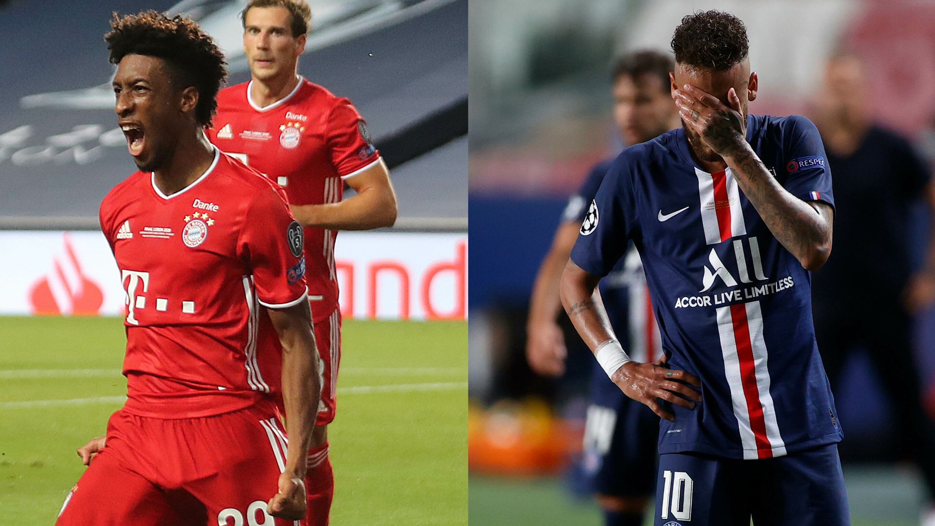 CL final ratings: Coman hit, Neymar miss
